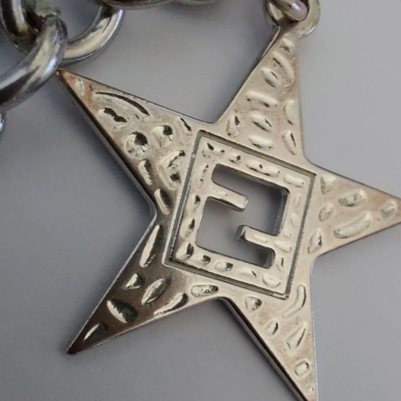FENDI 3 CHARM TOGGLE BRACELET - Picture 5 of 5